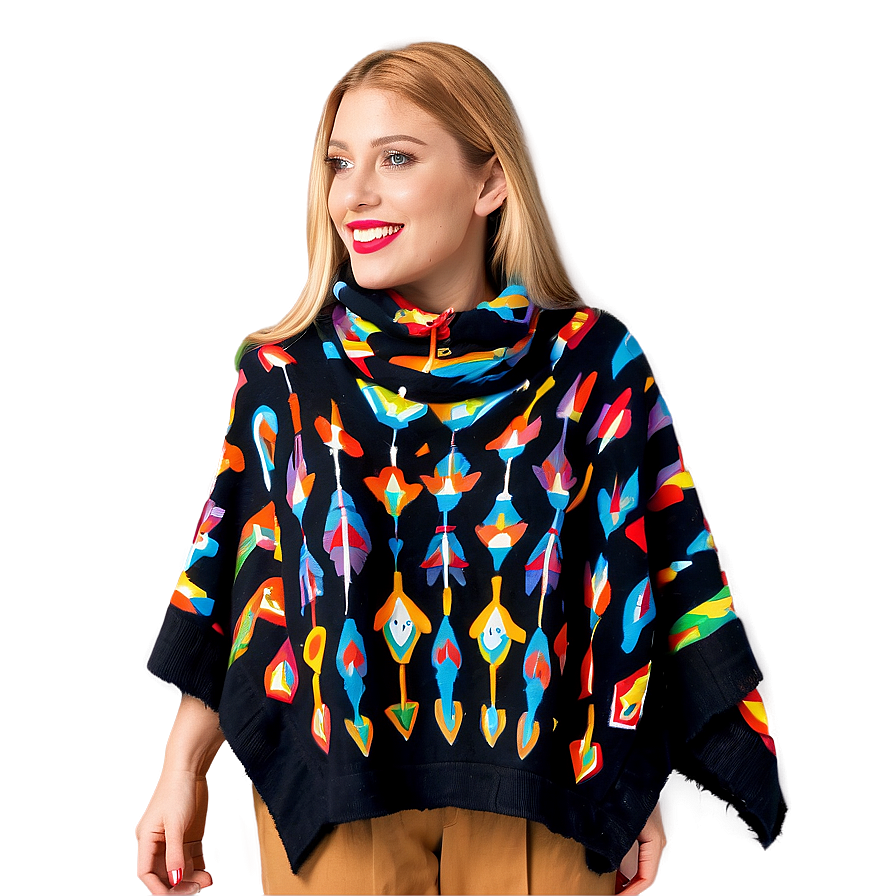 Convertible Poncho Design Png Mai39 PNG Image