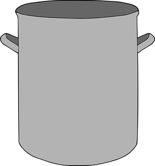 Cooking Pot Vector Illustration PNG Image