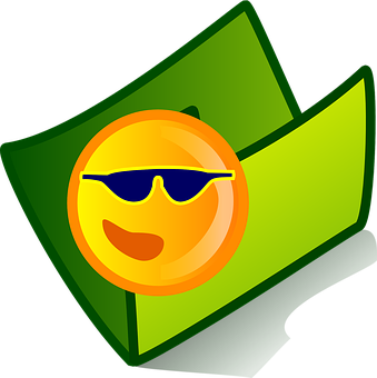 Cool Emoji Wearing Sunglasses PNG Image