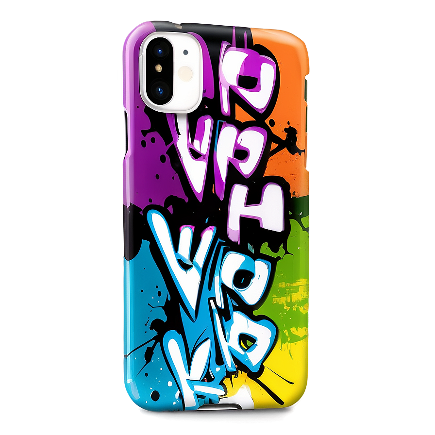 Cool Graffiti Iphone Case Png 2 PNG Image