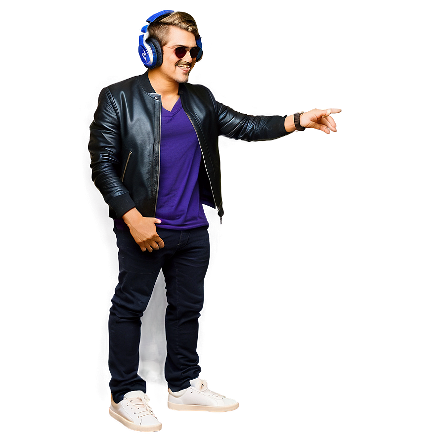 Cool Guy Dj Image Png 89 PNG Image