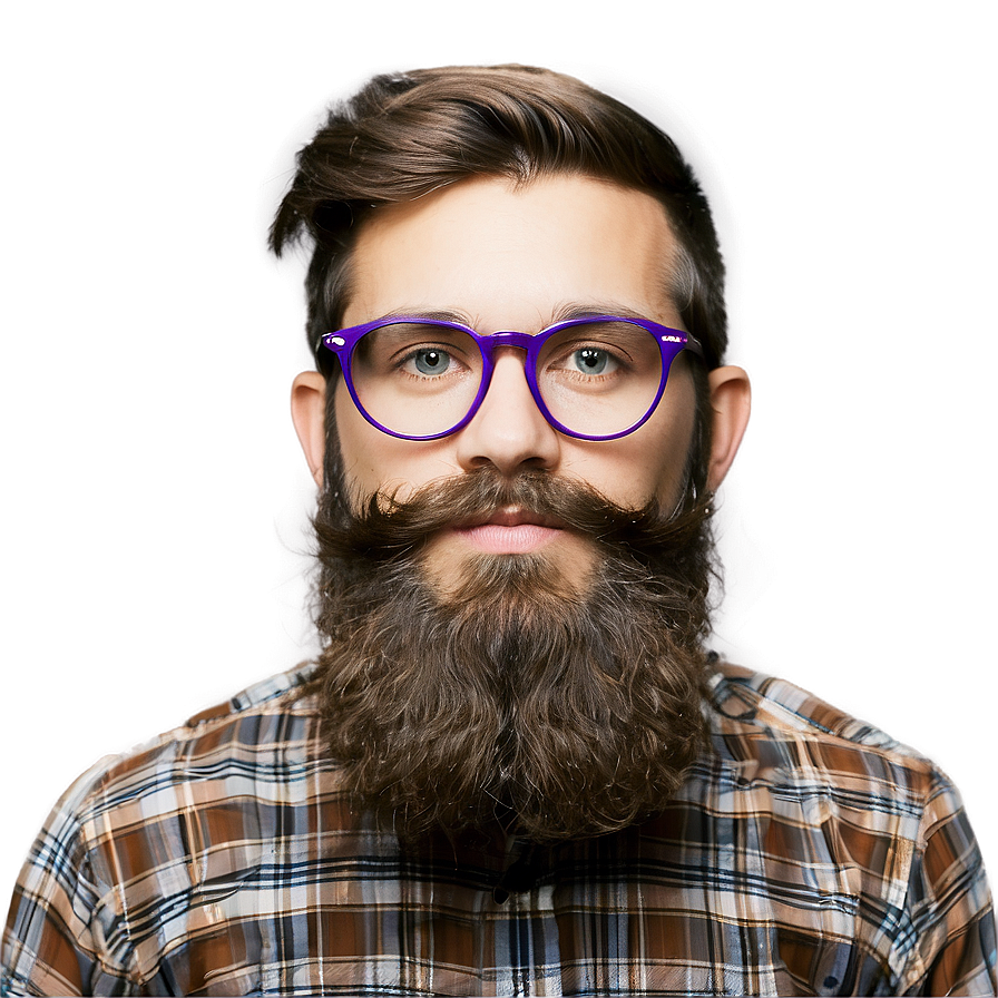 Cool Hipster Beard Style Png 72 PNG Image