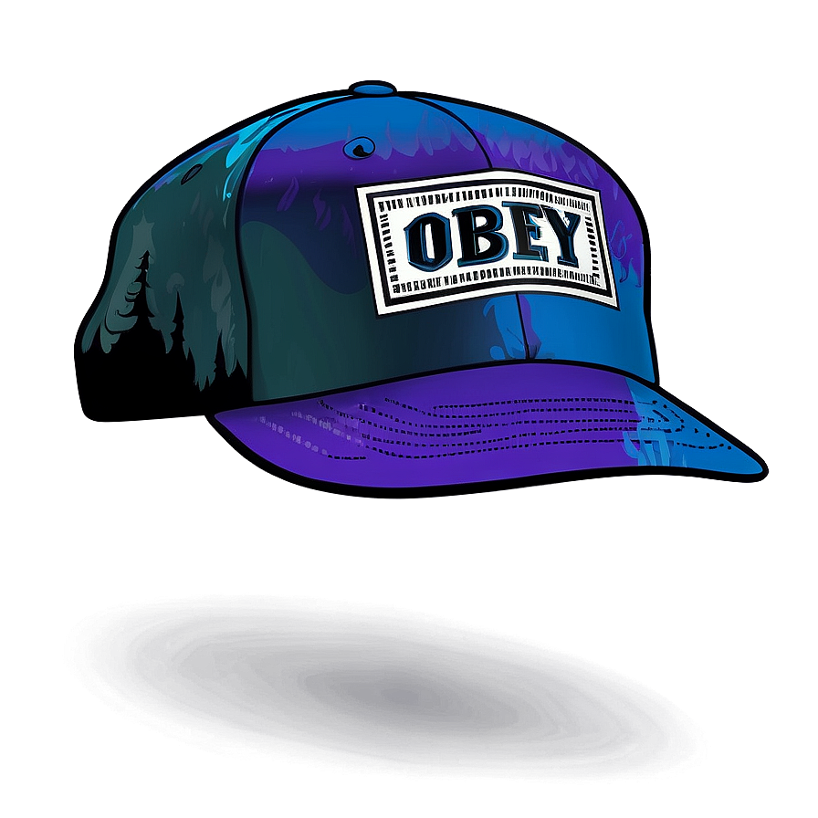 Cool Obey Hat Artwork Png Sjd PNG Image