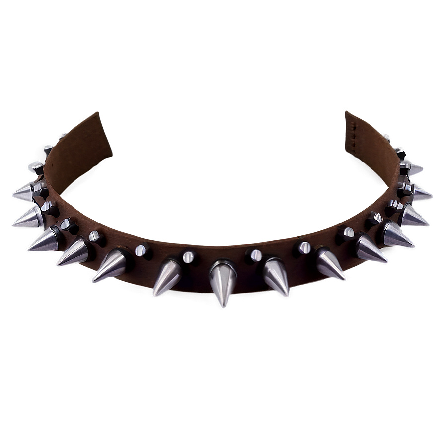 Cool Spiked Choker For Outfits Png 06282024 PNG Image