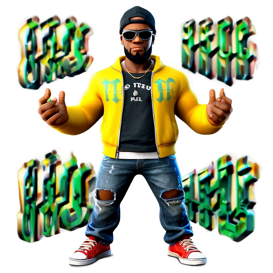 Cool Thug Character Png Yjf83 PNG Image