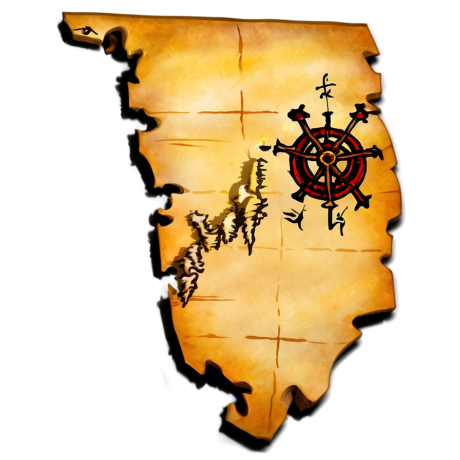 Cool Treasure Map Png Jye PNG Image