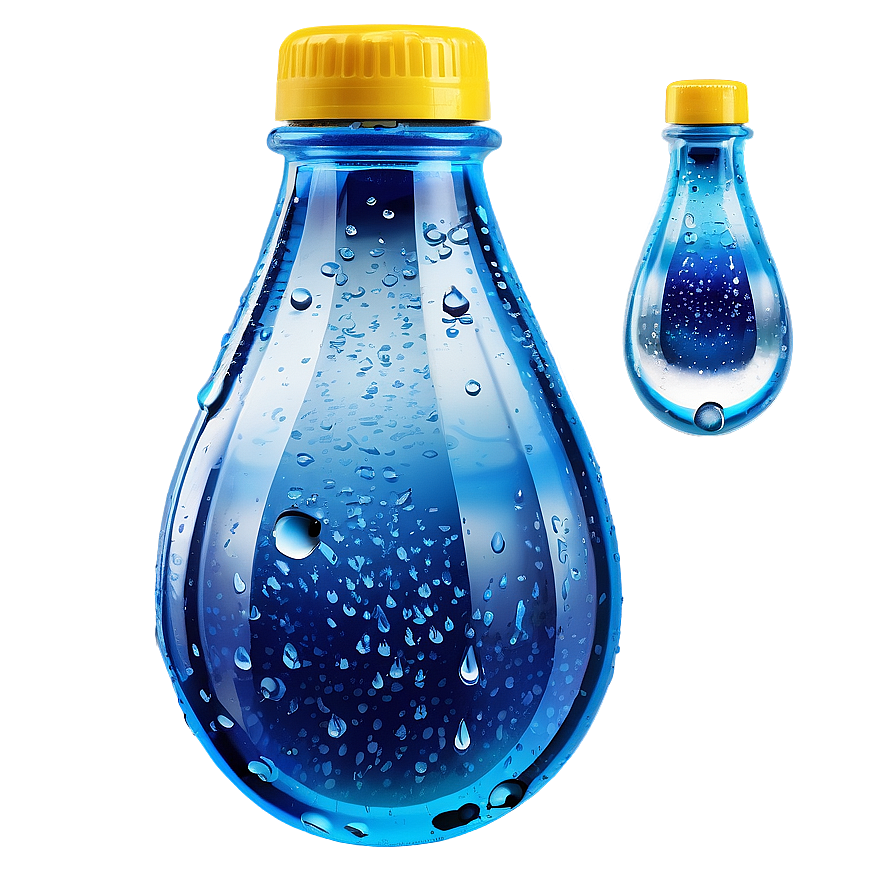 Cool Water Drops On Bottle Png 70 PNG Image