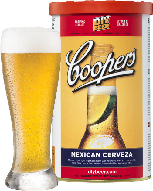 Coopers Mexican Cerveza Beer Kit PNG Image