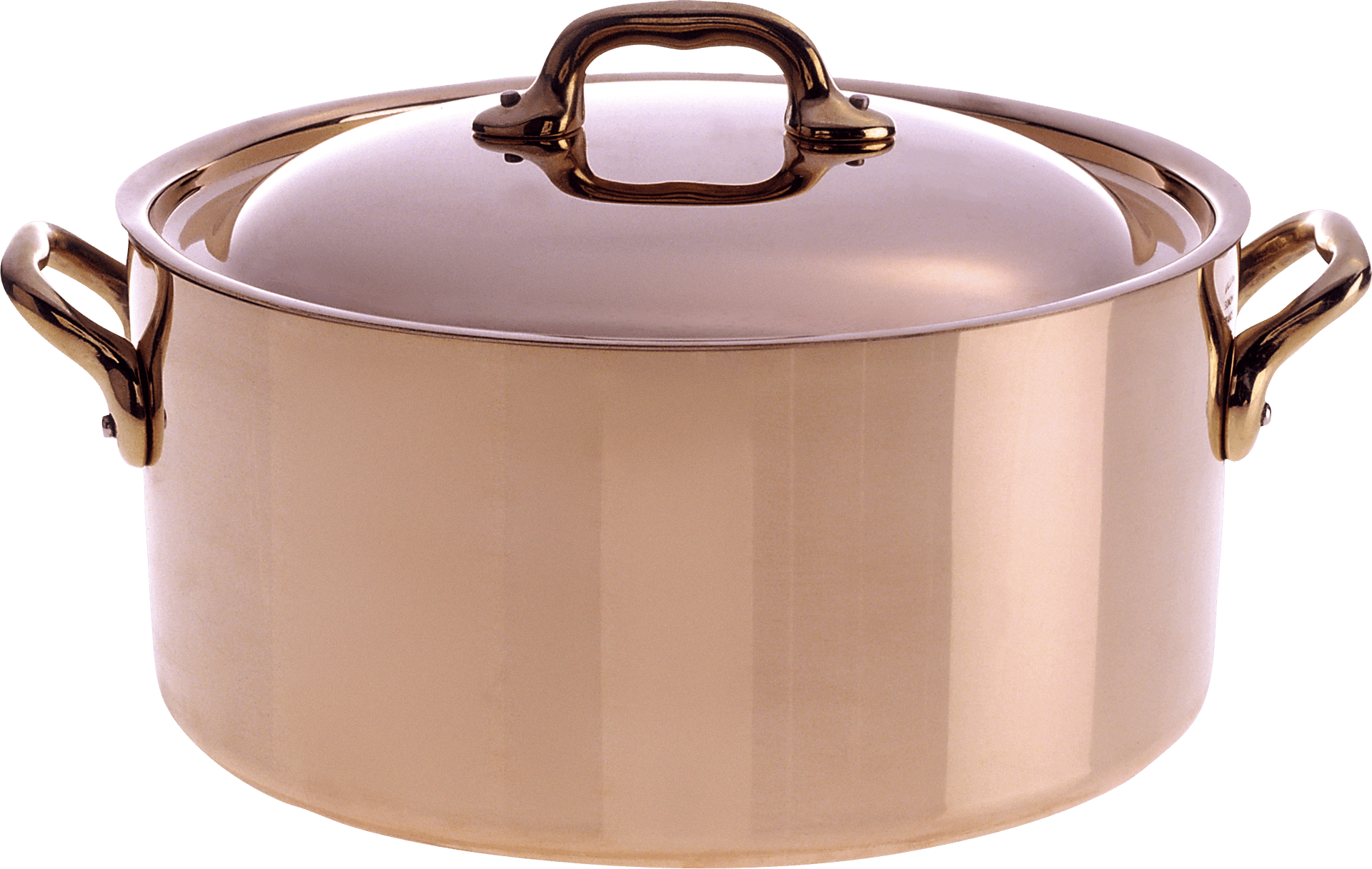 Copper Cookware Pot PNG Image