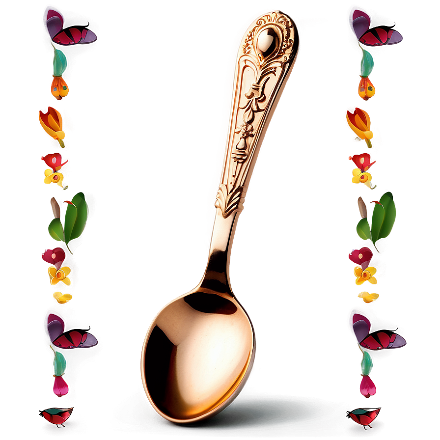 Copper Finish Teaspoon Png Oyn59 PNG Image