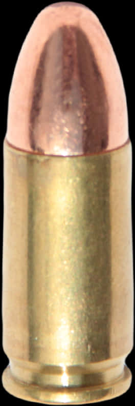 Copper Jacketed Bullet PNG Image