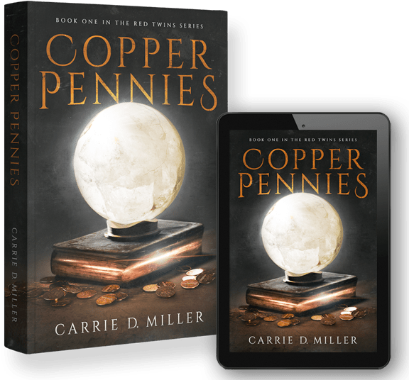 Copper Pennies Book Cover PNG Image