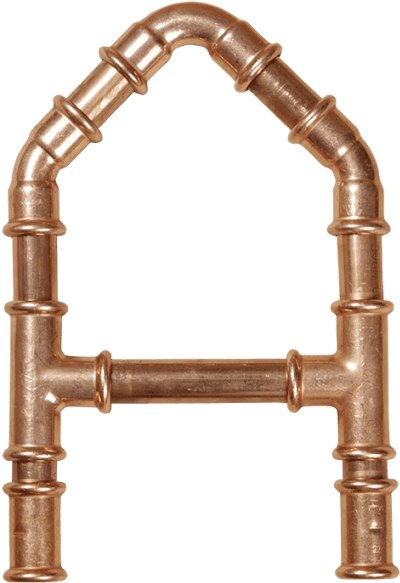 Copper Pipe Assembly PNG Image