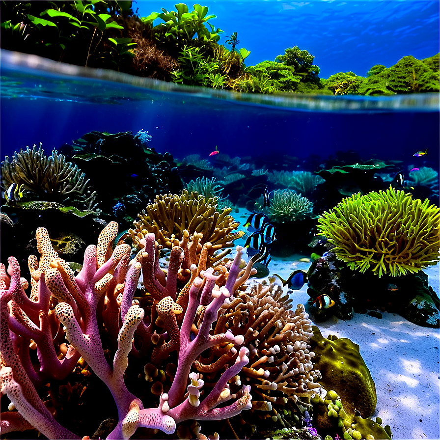 Coral Nursery Restoration Png Qmd PNG Image