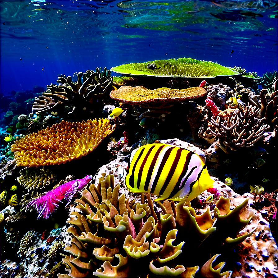 Coral Reef Conservation Png Shm27 PNG Image