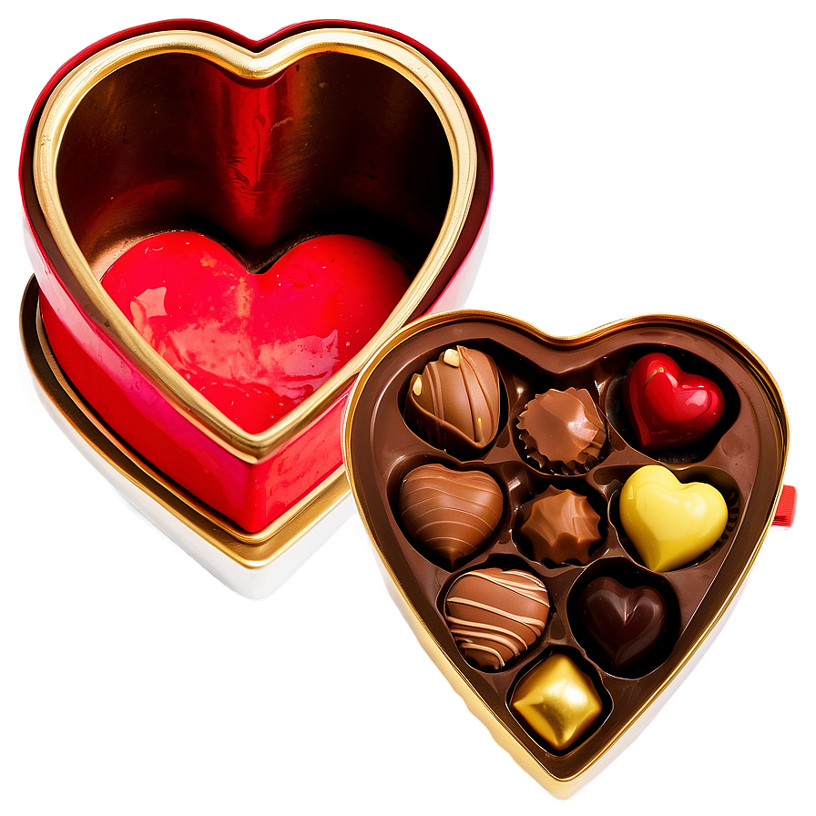 Corazon Chocolate Box Png 64 PNG Image