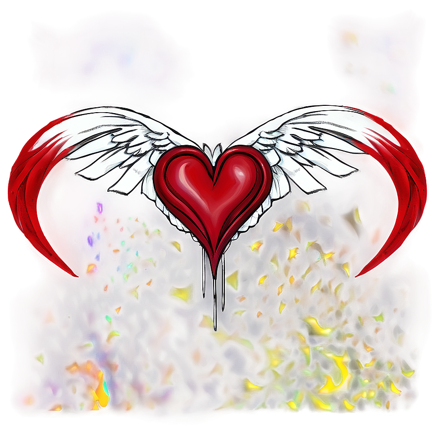 Corazon With Wings Png Gww88 PNG Image