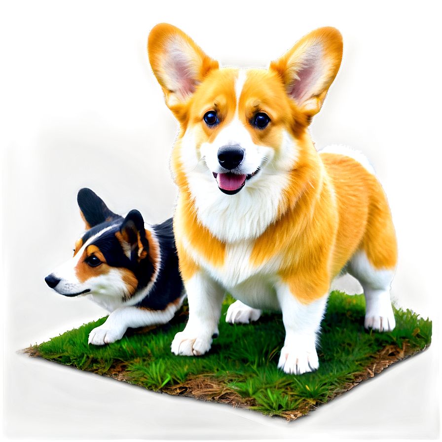 Corgi Family Png Quw66 PNG Image