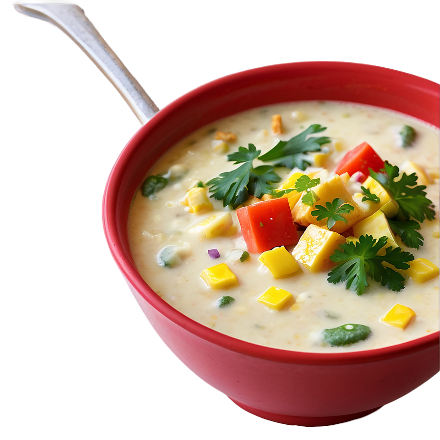 Corn Chowder Delight Png Arg42 PNG Image