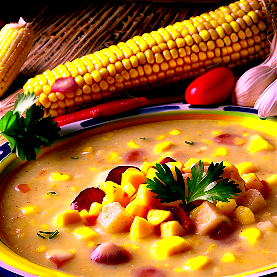 Corn Chowder Png Jam63 PNG Image