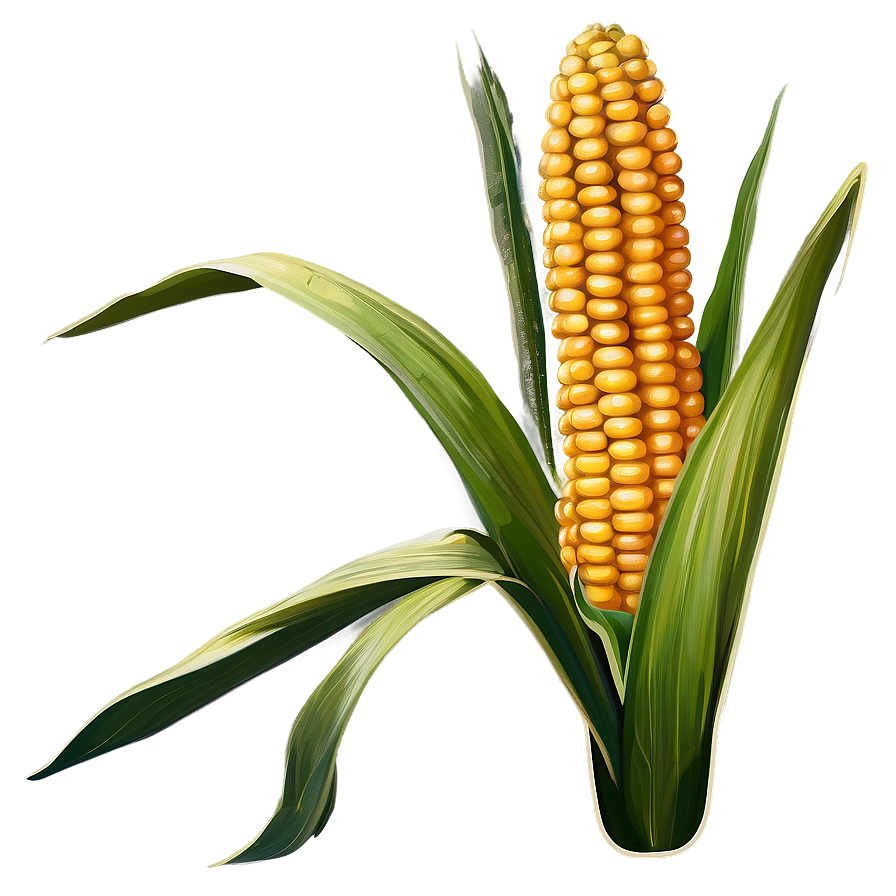 Corn Stalk With Corn Png 74 PNG Image