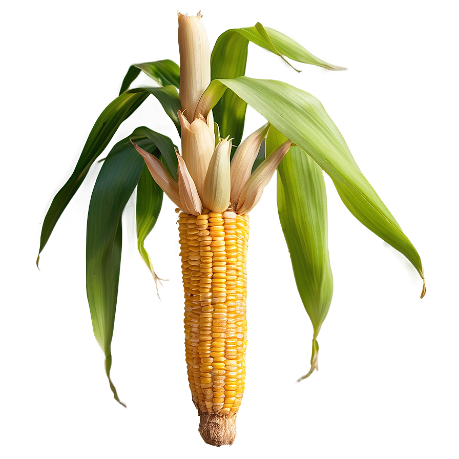 Corn Stalk With Roots Png Egd PNG Image