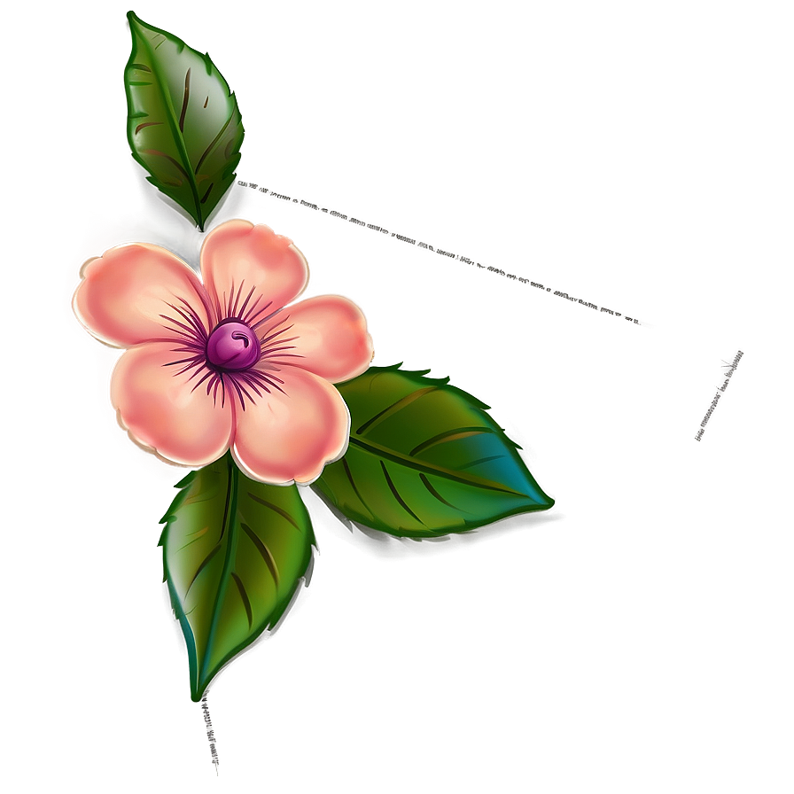 Corner Flower Sketch Png 49 PNG Image