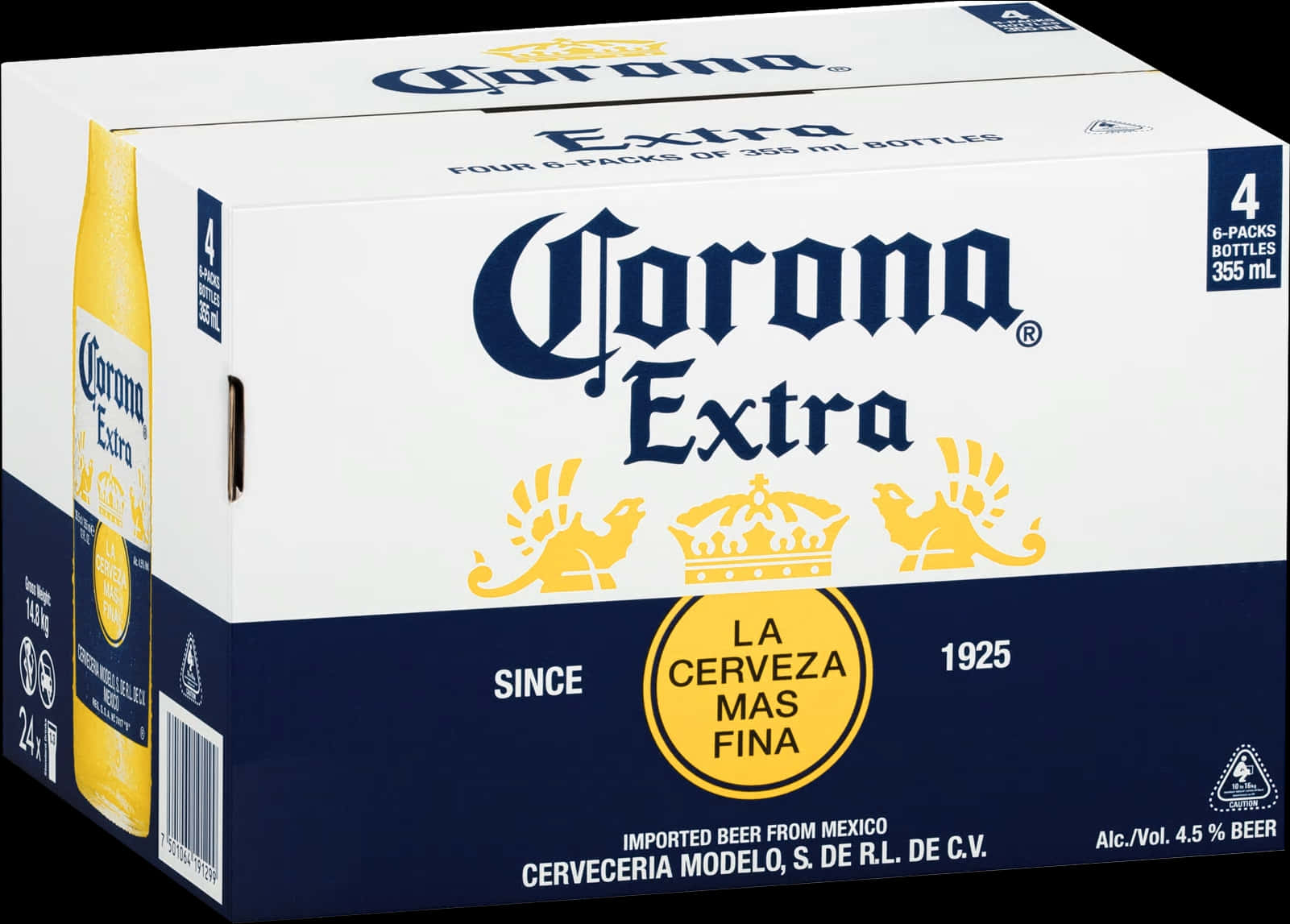 Corona Extra Beer Pack Product Image PNG Image