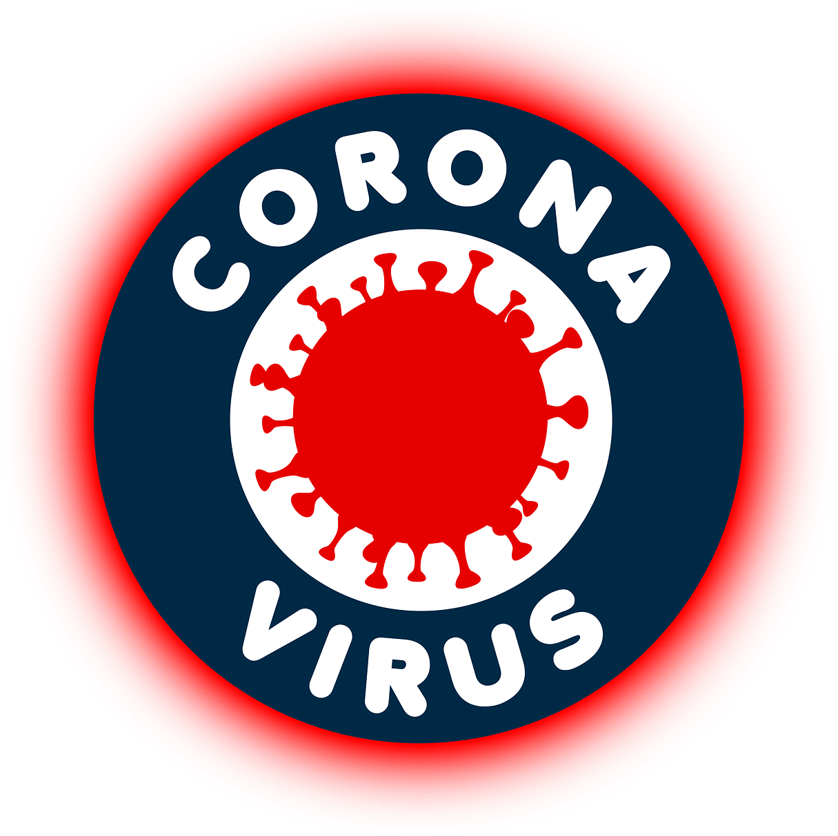 Coronavirus Alert Symbol PNG Image