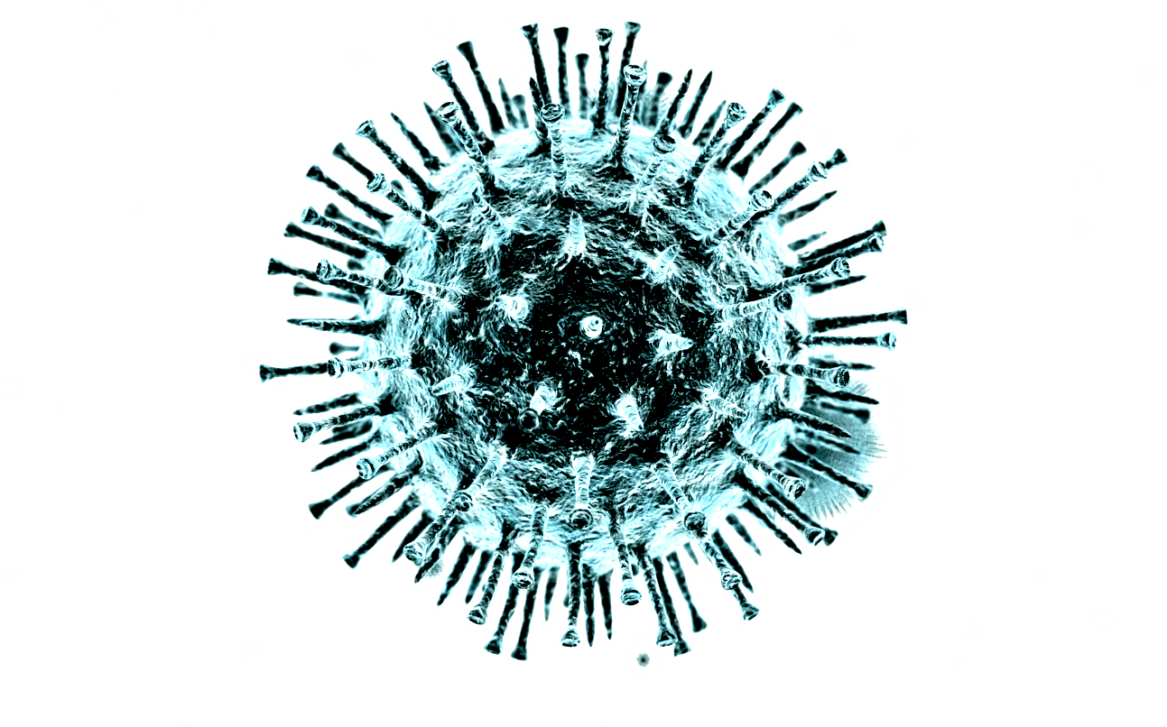 Coronavirus Particle Illustration PNG Image