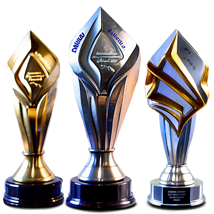 Corporate Award Trophy Png Pxw31 PNG Image