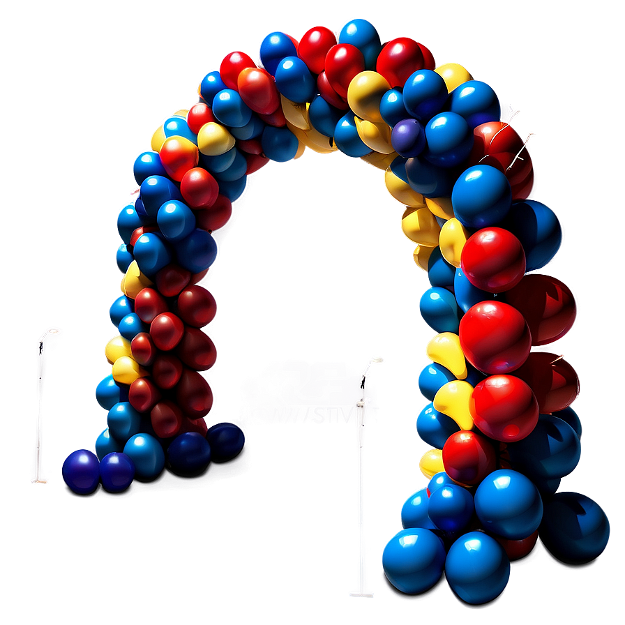 Corporate Event Balloon Arch Png Qxo PNG Image