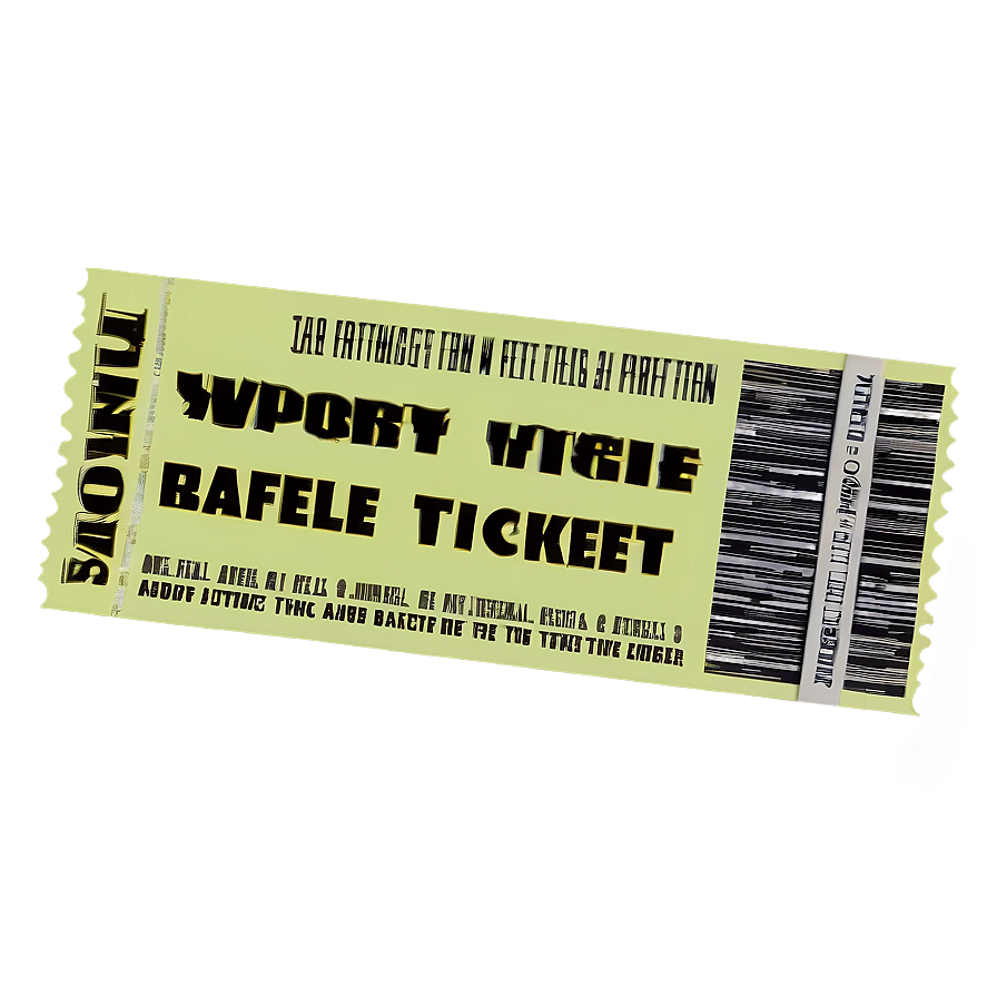 Corporate Raffle Ticket Png 89 PNG Image