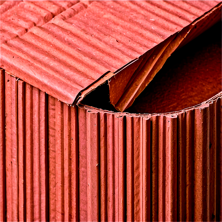 Corrugated Cardboard Close-up Png 05242024 PNG Image