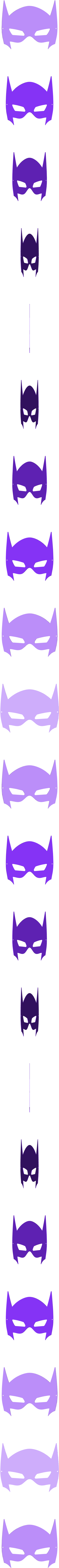 Corrupted Image Batman Mask PNG Image