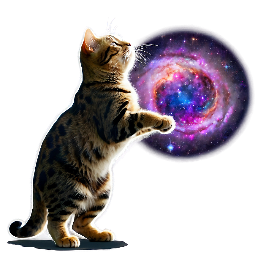 Cosmic Cat Png 06242024 PNG Image