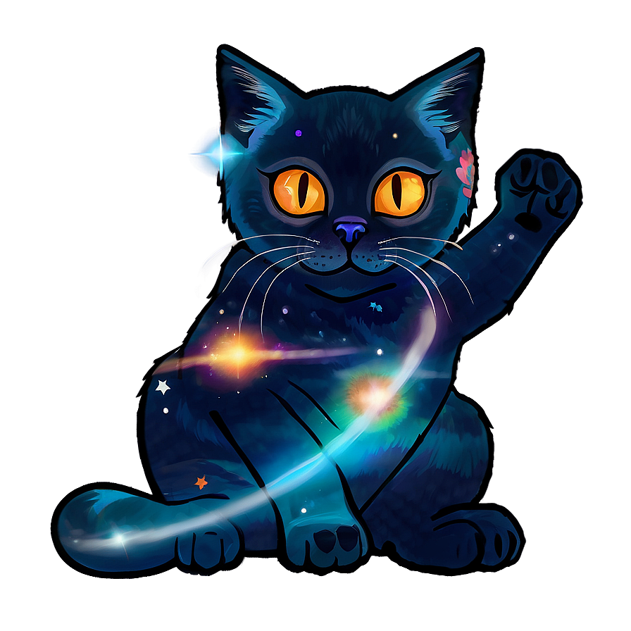 Cosmic Cat Png Dpf PNG Image