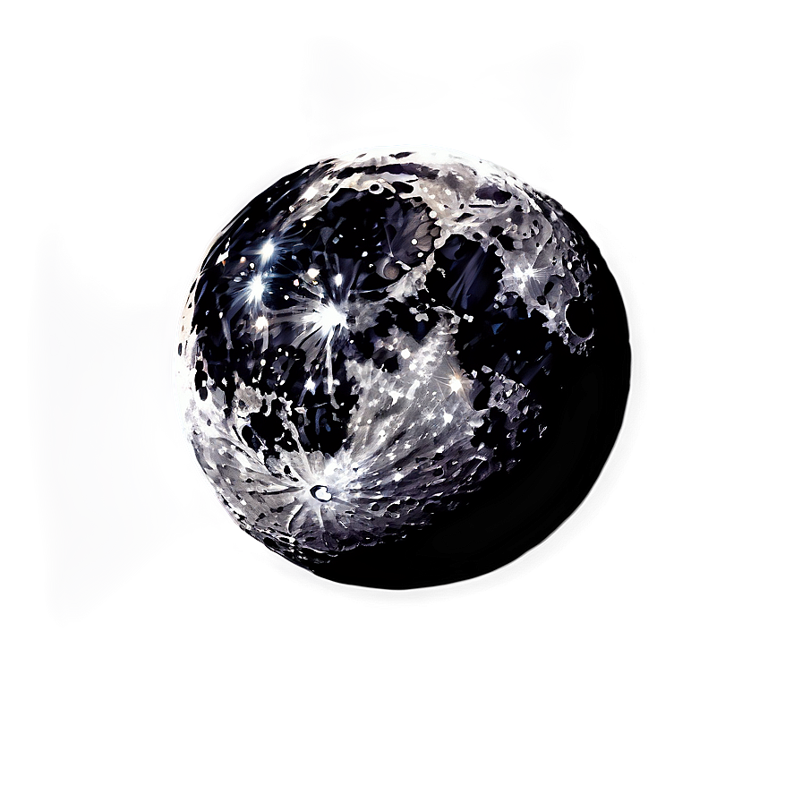 Cosmic Dark Side Moon Png Yas PNG Image