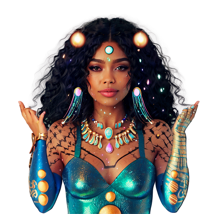 Cosmic Goddess Energy Png 06252024 PNG Image