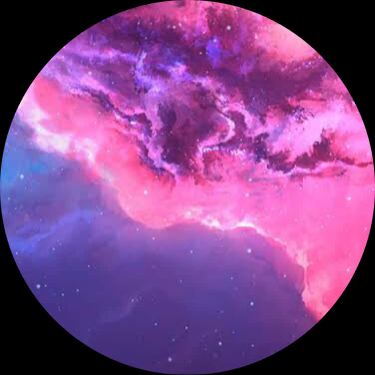 Cosmic_ Nebula_ Artwork PNG Image