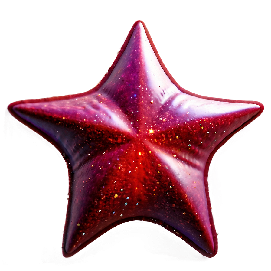 Cosmic Red Star Png Eqh PNG Image