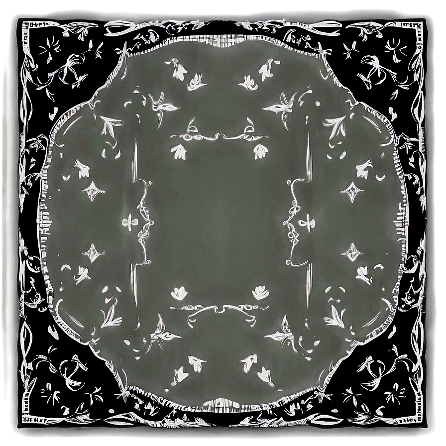 Cotton Black Bandana Png 6 PNG Image