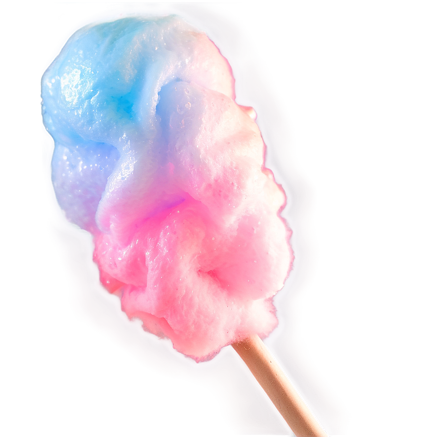 Cotton Candy On A Glowing Stick Png 55 PNG Image