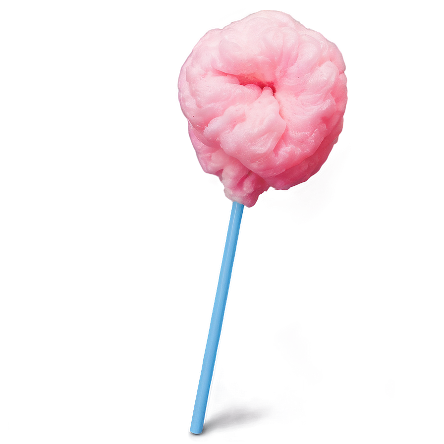 Cotton Candy On A Glowing Stick Png Yki78 PNG Image