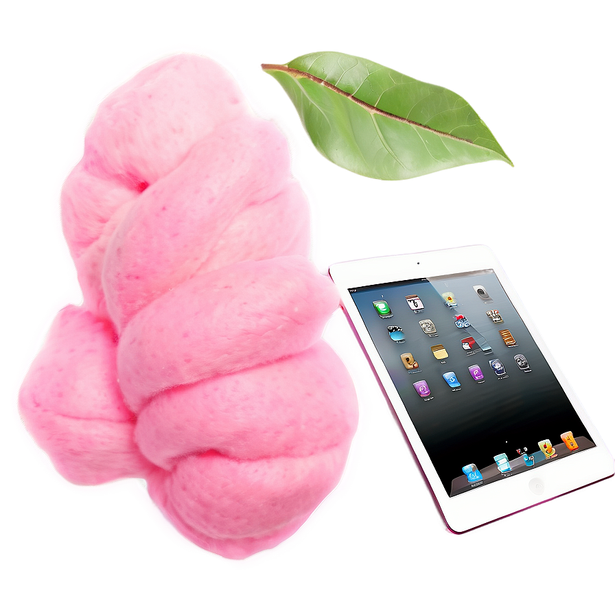 Cotton Candy Pink Ipad Png 06252024 PNG Image