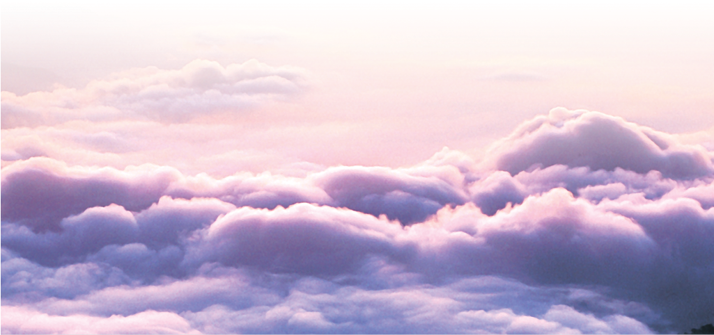 Cotton Candy Sky Cloudscape PNG Image