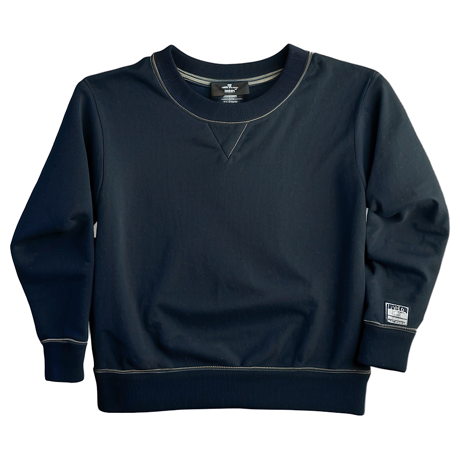 Cotton Crewneck Top Png 80 PNG Image