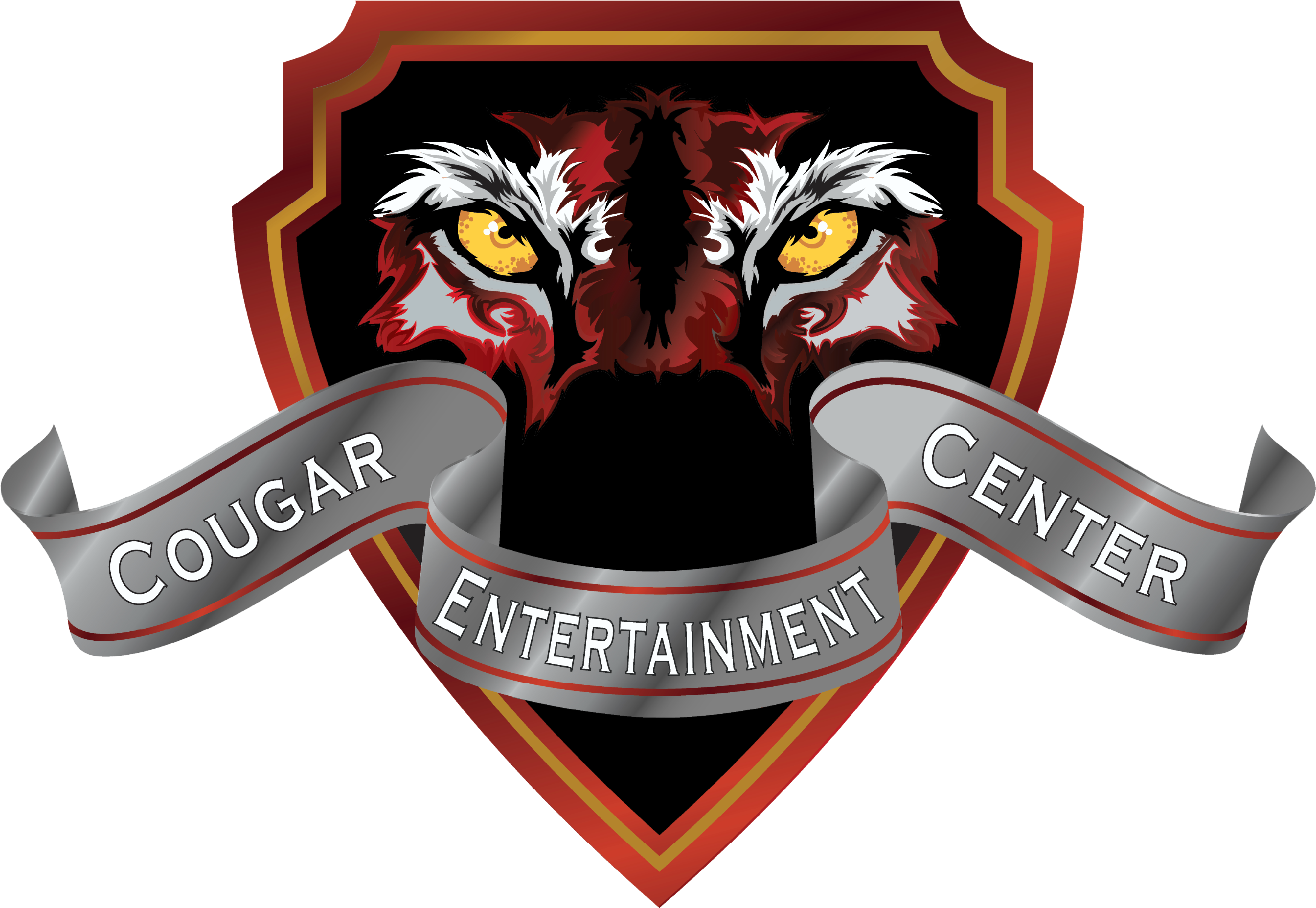 Cougar Entertainment Center Logo PNG Image