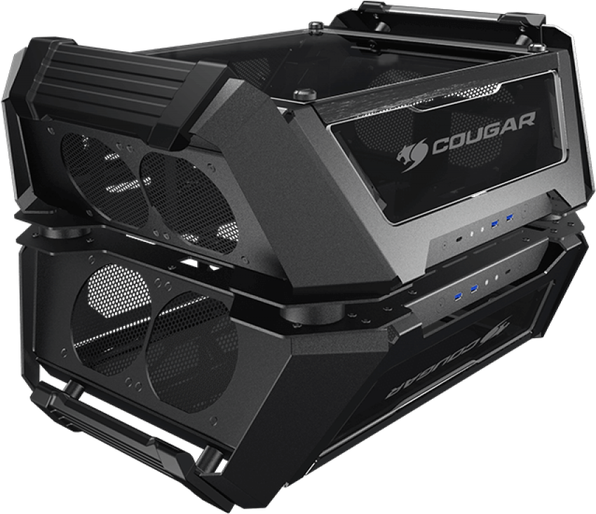 Cougar Gaming Computer Case Conquer PNG Image