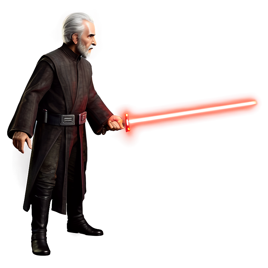 Count Dooku Dark Side Png 36 PNG Image